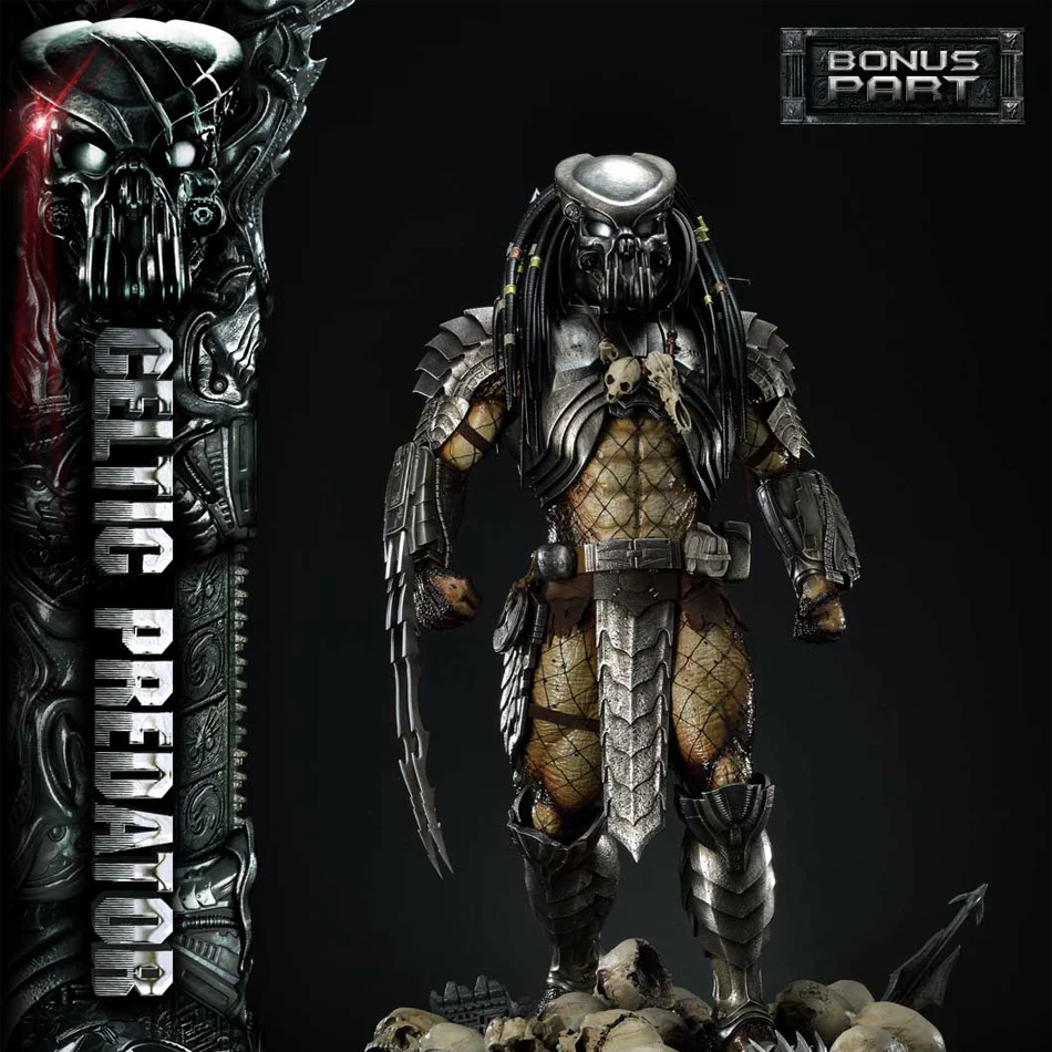 Museum Masterline Alien vs. Predator (Film) Celtic Predator Bonus Version Pre-Order Downpayment - Image 5