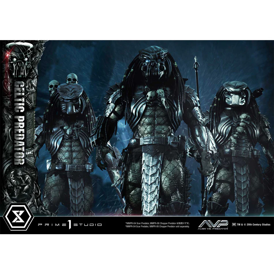 Museum Masterline Alien vs. Predator (Film) Celtic Predator Bonus Version Pre-Order Downpayment - Image 57