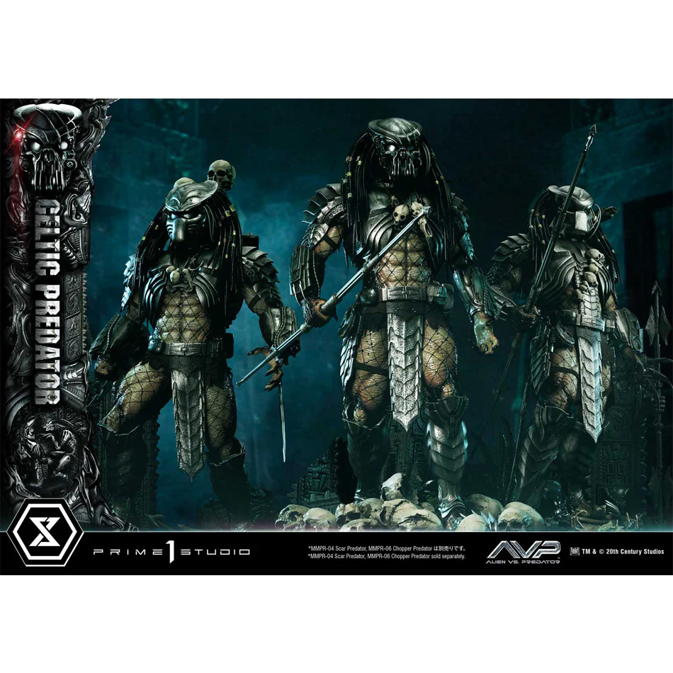 Museum Masterline Alien vs. Predator (Film) Celtic Predator Bonus Version Pre-Order Downpayment - Image 58