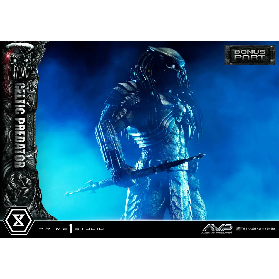 Museum Masterline Alien vs. Predator (Film) Celtic Predator Bonus Version Pre-Order Downpayment - Image 62