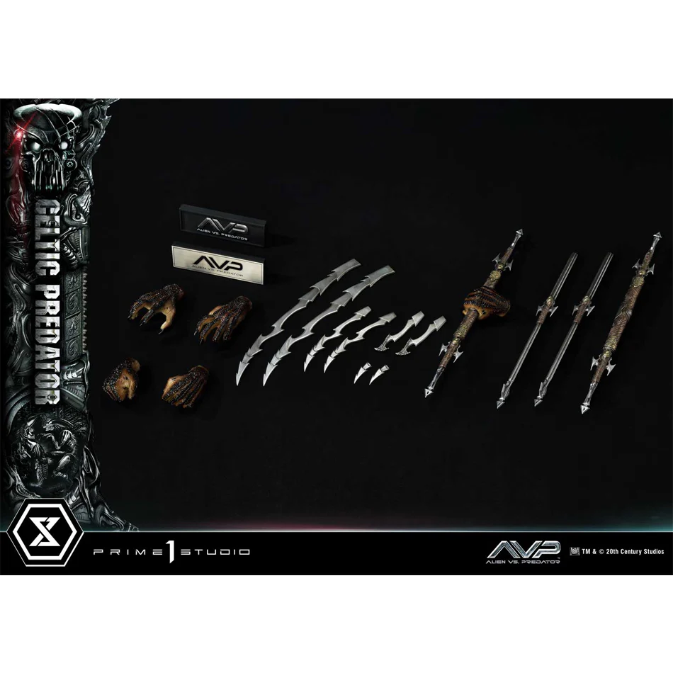 Museum Masterline Alien vs. Predator (Film) Celtic Predator Bonus Version Pre-Order Downpayment - Image 69