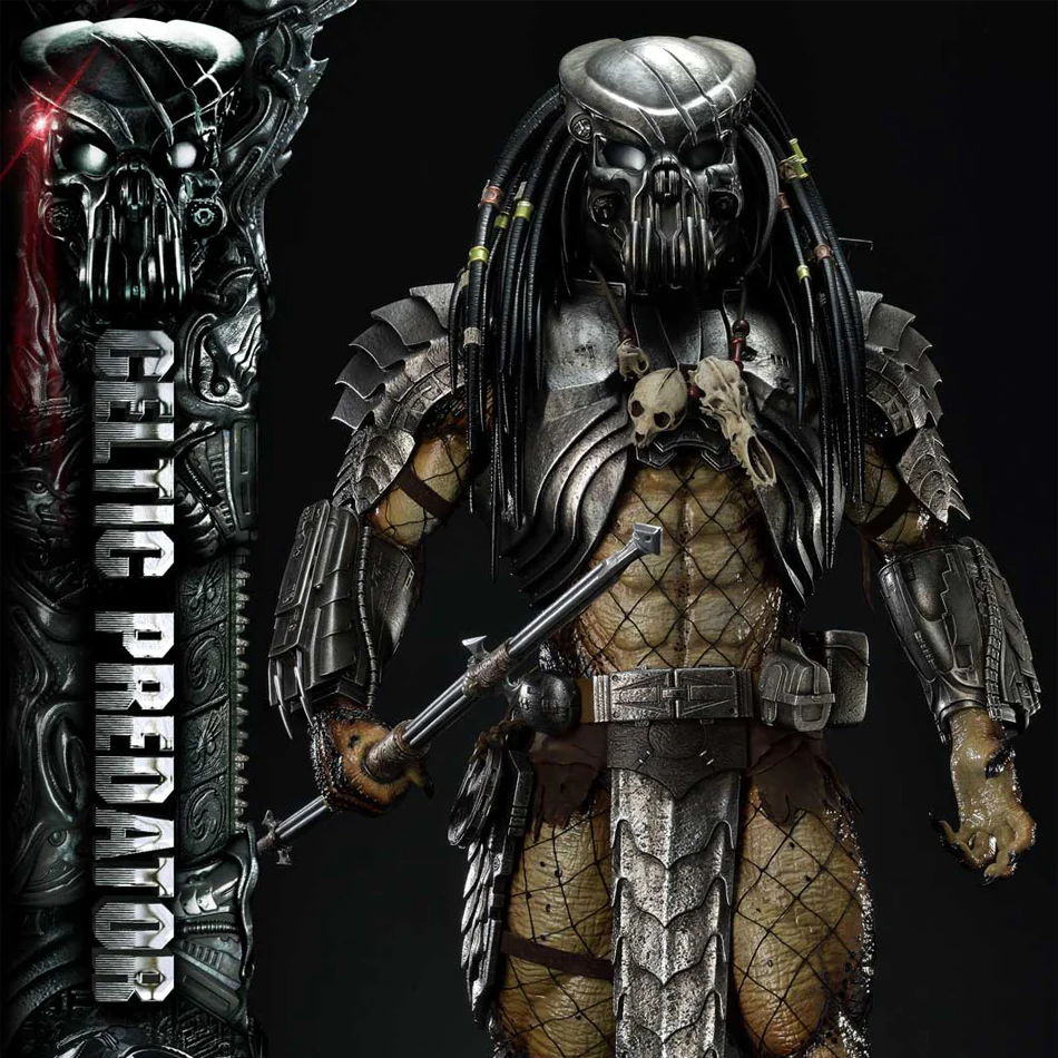 Museum Masterline Alien vs. Predator (Film) Celtic Predator Bonus Version Pre-Order Downpayment - Image 7