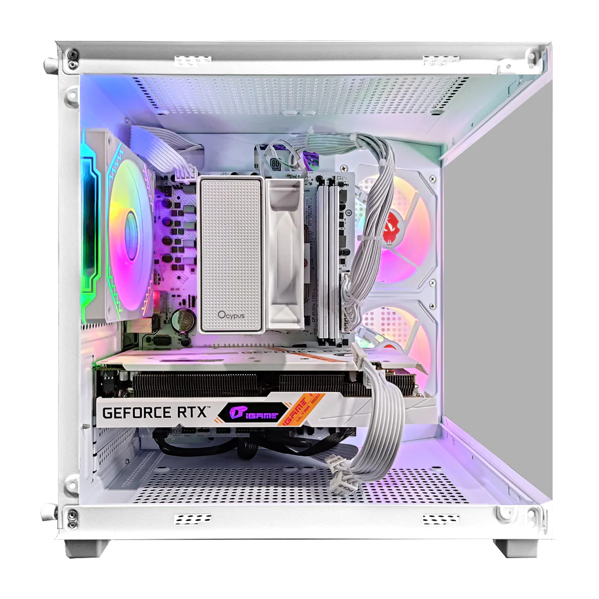 Alpha Apollo A275 White Gaming | AMD Ryzen 5 5500 | 16 GB RAM |  512GB SSD | RTX 3050 | Windows 11 Pro - Image 2