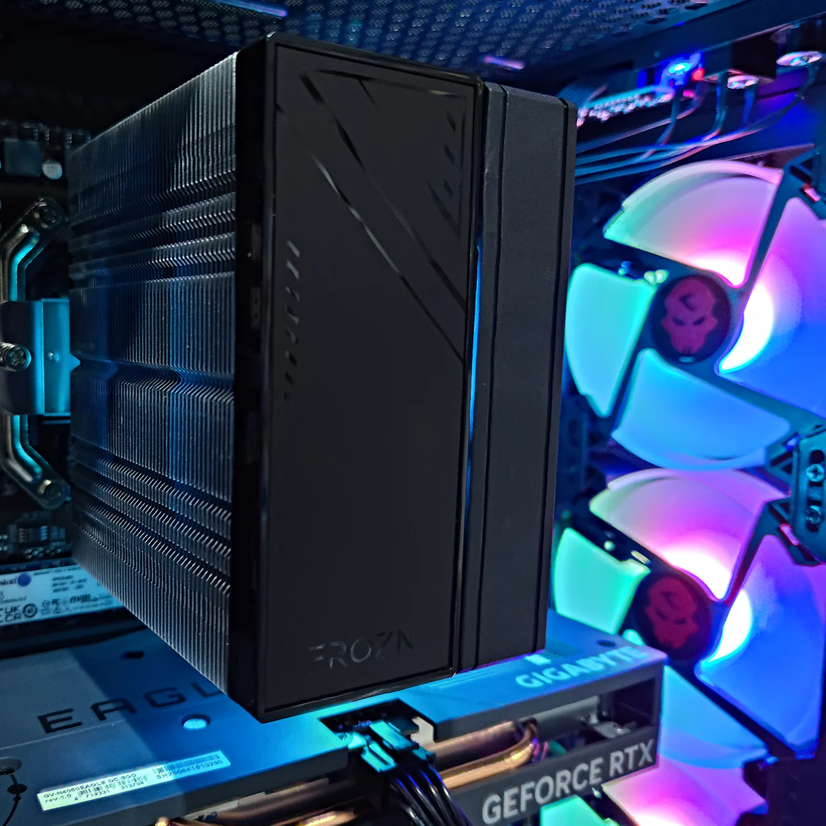 Alpha Aurora Black Desktop Gaming PC | AMD Ryzen 5 5500 | 16GB RAM | 500GB SSD | with WiFi + Bluetooth | GeForce RTX 4060 OC | Windows 11 Pro - Image 6