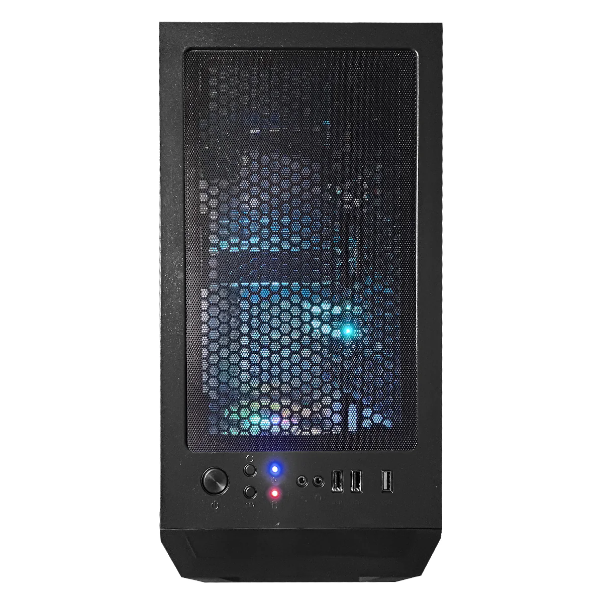 Alpha Aurora Black Desktop Gaming PC | AMD Ryzen 5 5500 | 16GB RAM | 500GB SSD | with WiFi + Bluetooth | GeForce RTX 4060 OC | Windows 11 Pro - Image 8