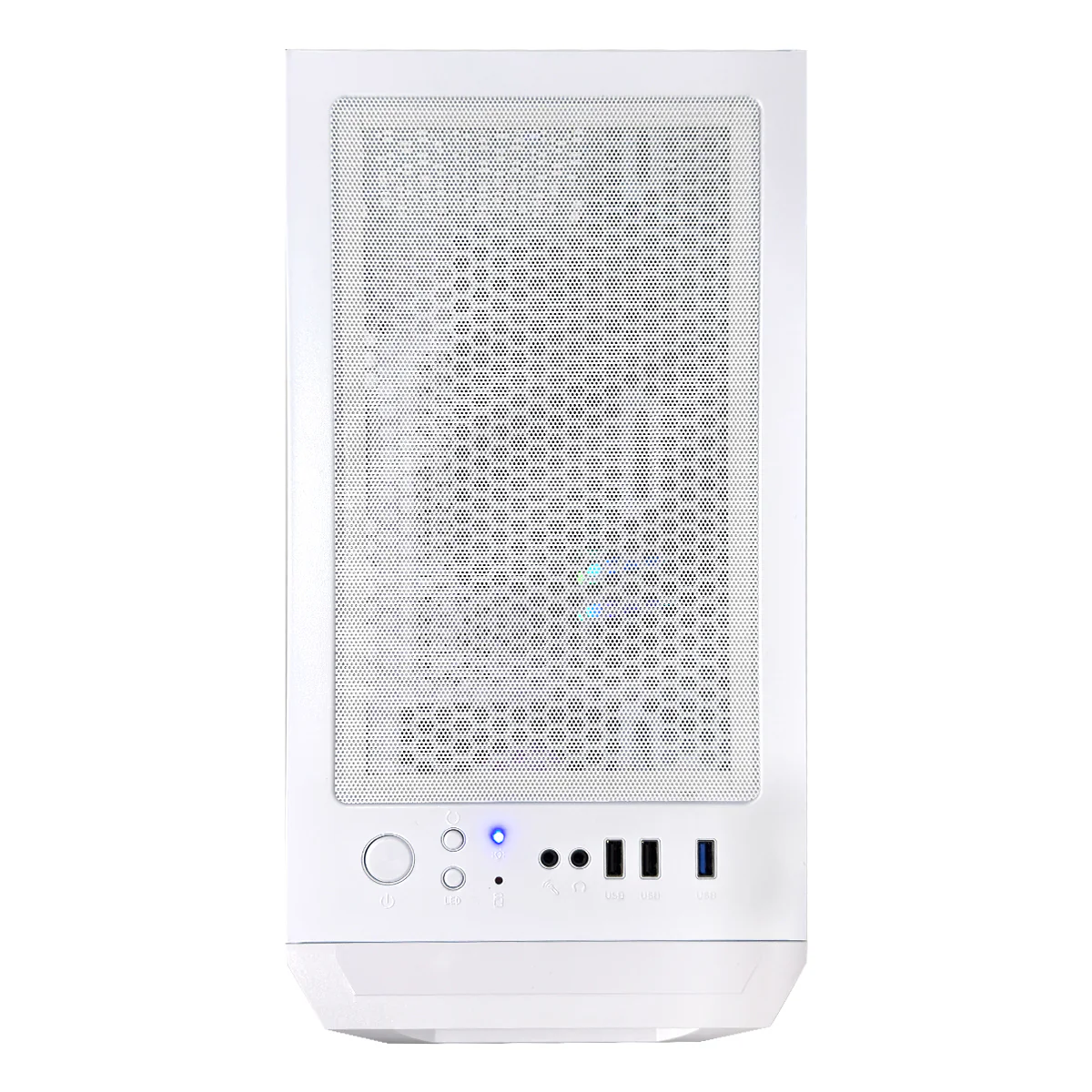 Alpha Aurora Gaming White Desktop Gaming PC | AMD Ryzen 5 5600 | 16GB RAM | 500GB SSD | RTX 3050 | Windows 11 Pro - Image 5