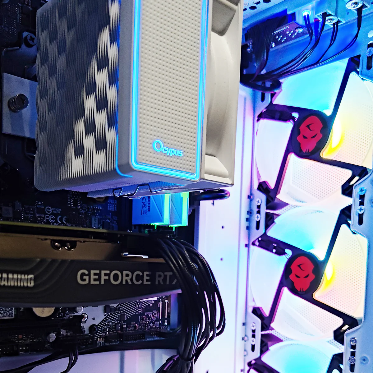 Alpha Aurora White Desktop Gaming PC | AMD Ryzen 5 5500 | 16GB RAM | 500GB SSD | RTX 4060 | Windows 11 Pro - Image 4