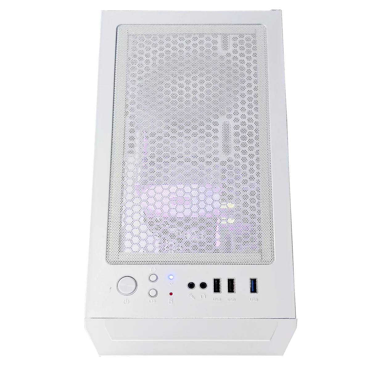 Alpha Aurora White Desktop Gaming PC | AMD Ryzen 5 5500 | 16GB RAM | 500GB SSD | RTX 4060 | Windows 11 Pro - Image 5