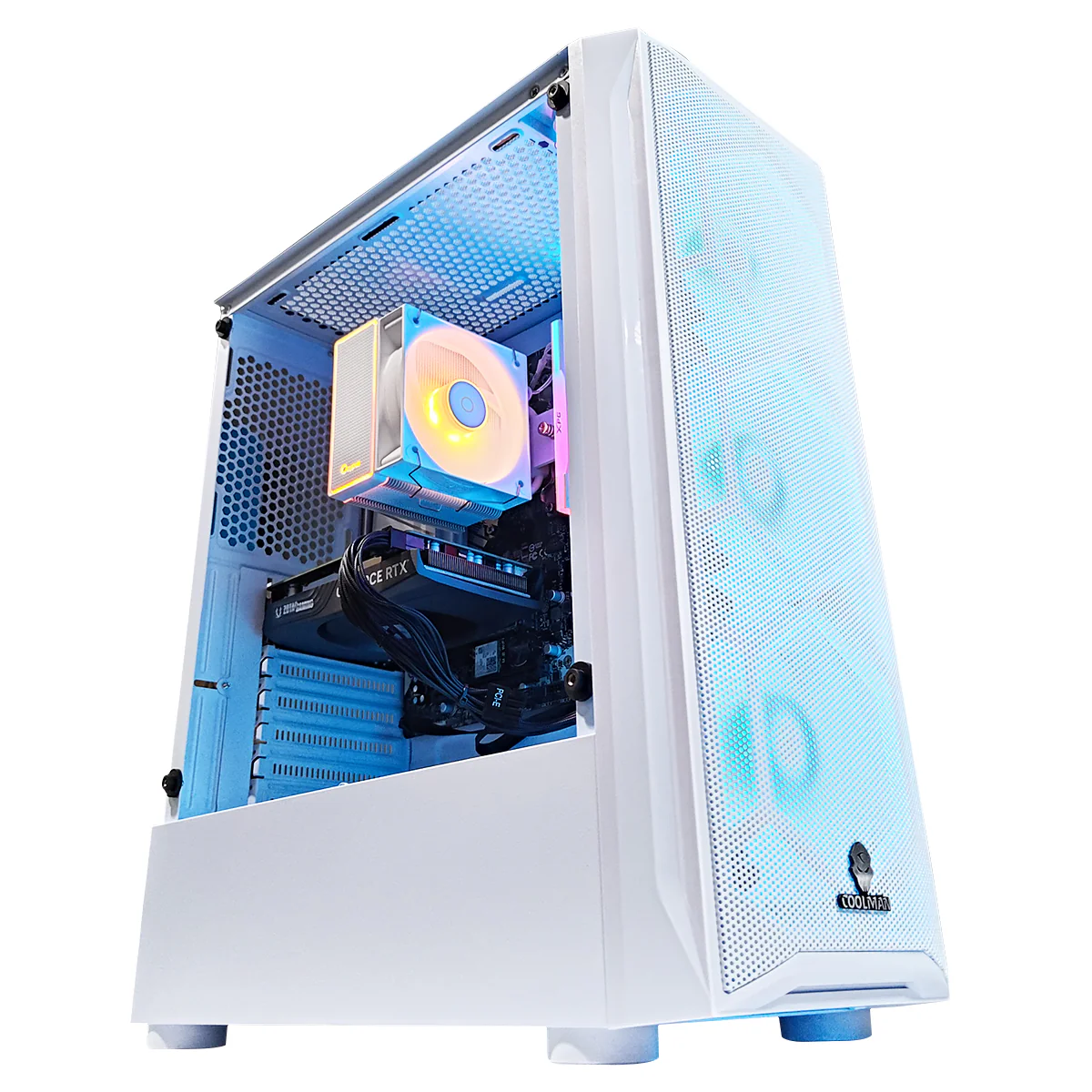 Alpha Aurora White Desktop Gaming PC | AMD Ryzen 5 5500 | 16GB RAM | 500GB SSD | RTX 4060 | Windows 11 Pro - Image 8
