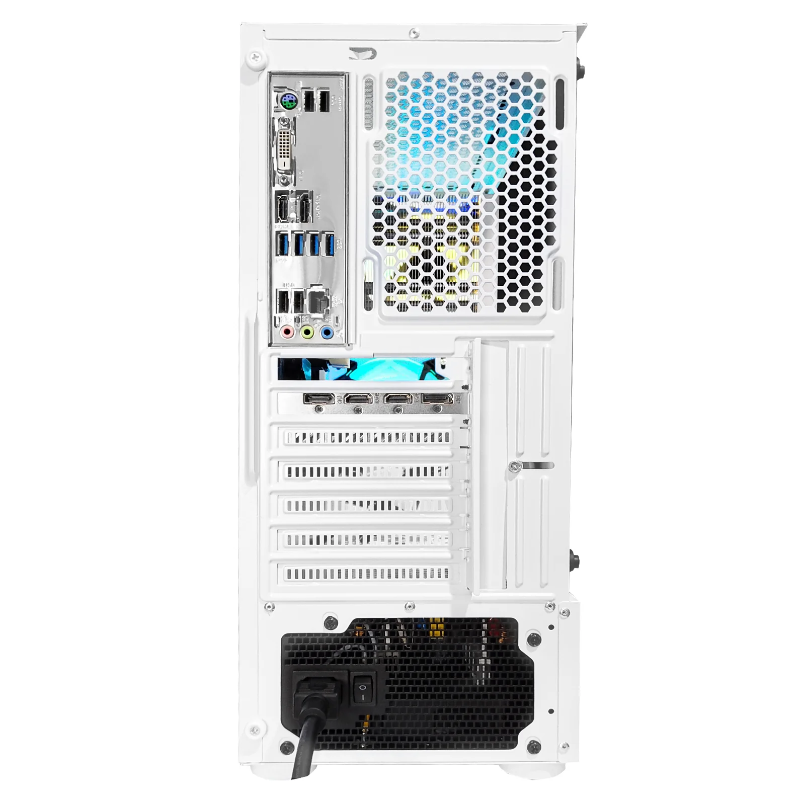 Alpha Aurora White Desktop Gaming PC | AMD Ryzen 5 5600 | 16GB RAM |  512GB SSD | RTX 4060 OC | Windows 11 Pro - Image 8