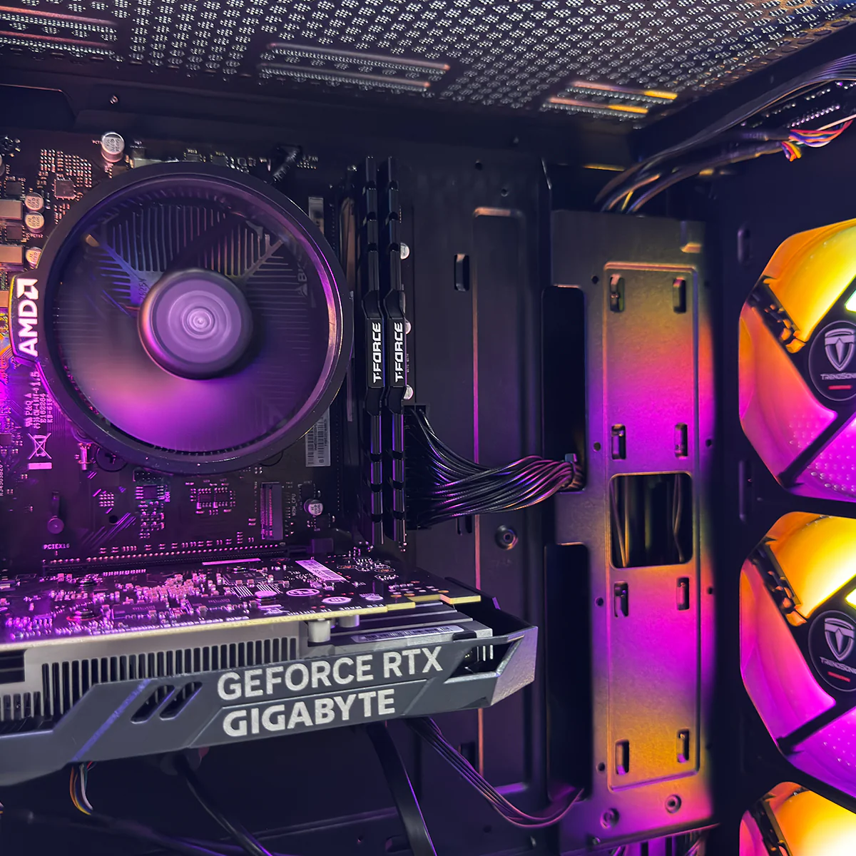 Alpha Breeze Black Desktop Gaming PC | AMD Ryzen 5 5500 | 16GB (2x8GB) RAM | 512GB SSD | RTX 3050 | Windows 11 Pro - Image 5