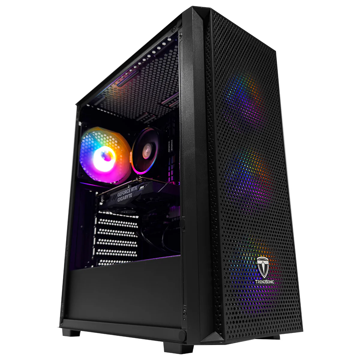 Alpha Breeze Black Desktop Gaming PC | AMD Ryzen 5 5500 | 16GB (2x8GB) RAM | 512GB SSD | RTX 3050 | Windows 11 Pro - Image 9