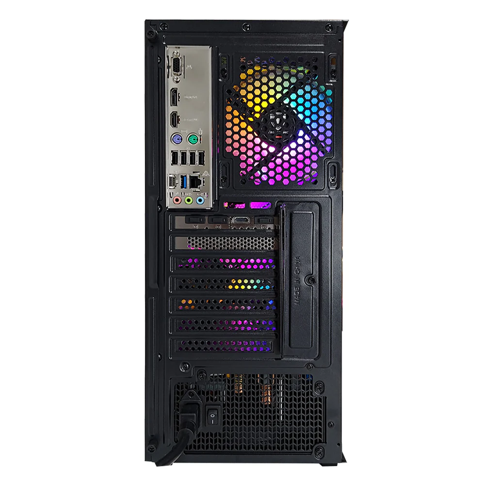 Alpha Breeze Black Desktop Gaming PC | Intel Core i5 14400F | 16GB RAM | 512GB SSD | RTX 4060 | Windows 11 Pro - Image 10