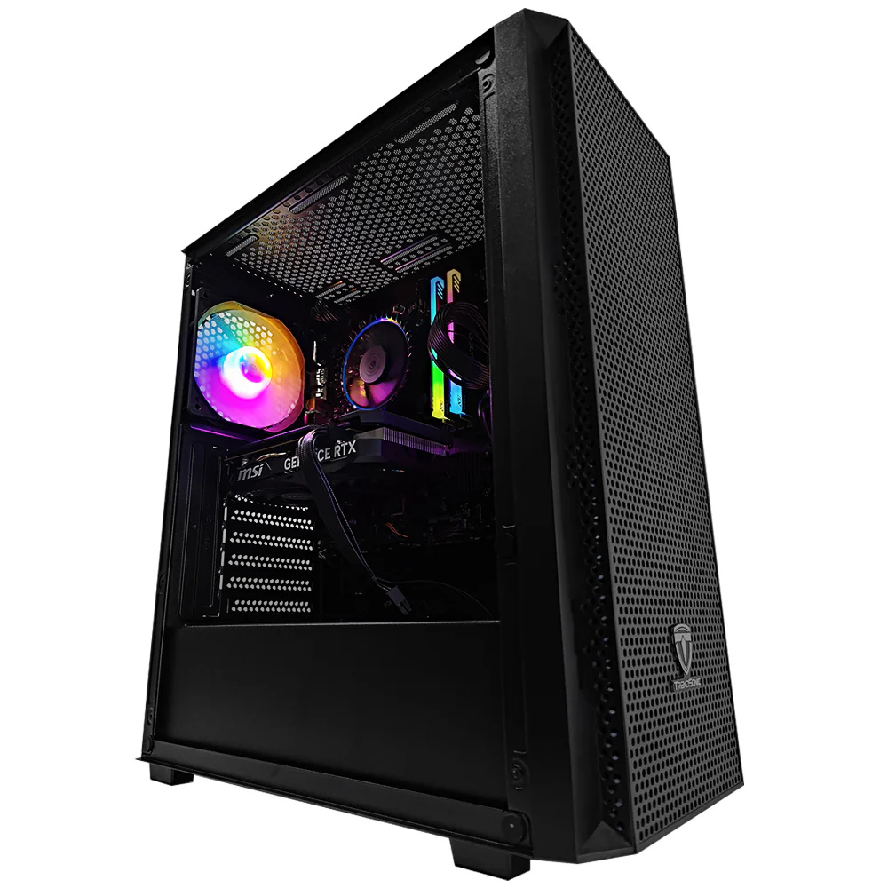 Alpha Breeze Black Desktop Gaming PC | Intel Core i5 14400F | 16GB RAM | 512GB SSD | RTX 4060 | Windows 11 Pro - Image 12
