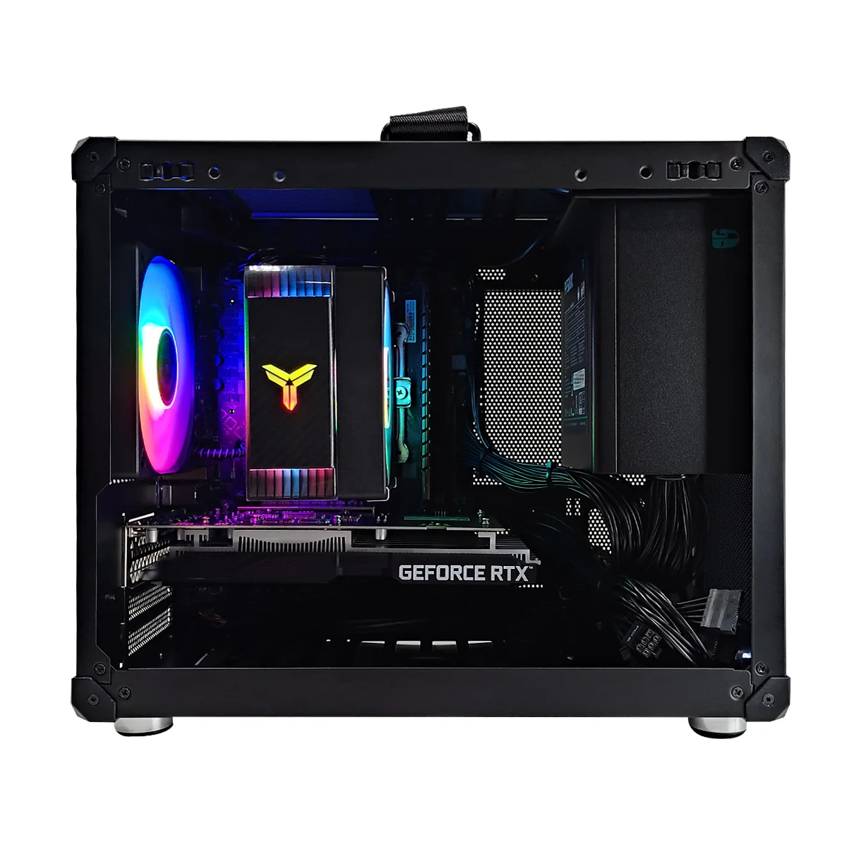 Alpha C6 Max Black Desktop Gaming PC | AMD Ryzen 5 5500 | 16GB RAM | 512GB SSD | RTX 3050 | Windows 11 Pro - Image 2
