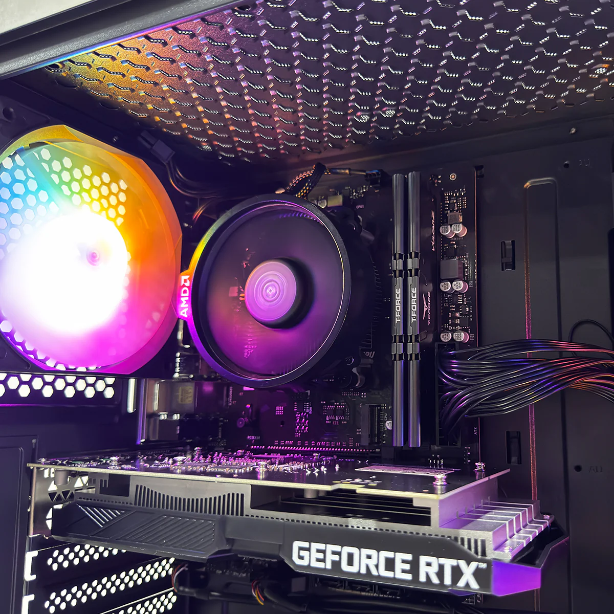 Alpha CR19A Black Desktop Gaming PC | AMD Ryzen 5 5500 | 16GB (2x8GB) RAM | 512GB SSD | RTX 3050 | Windows 11 Pro - Image 4