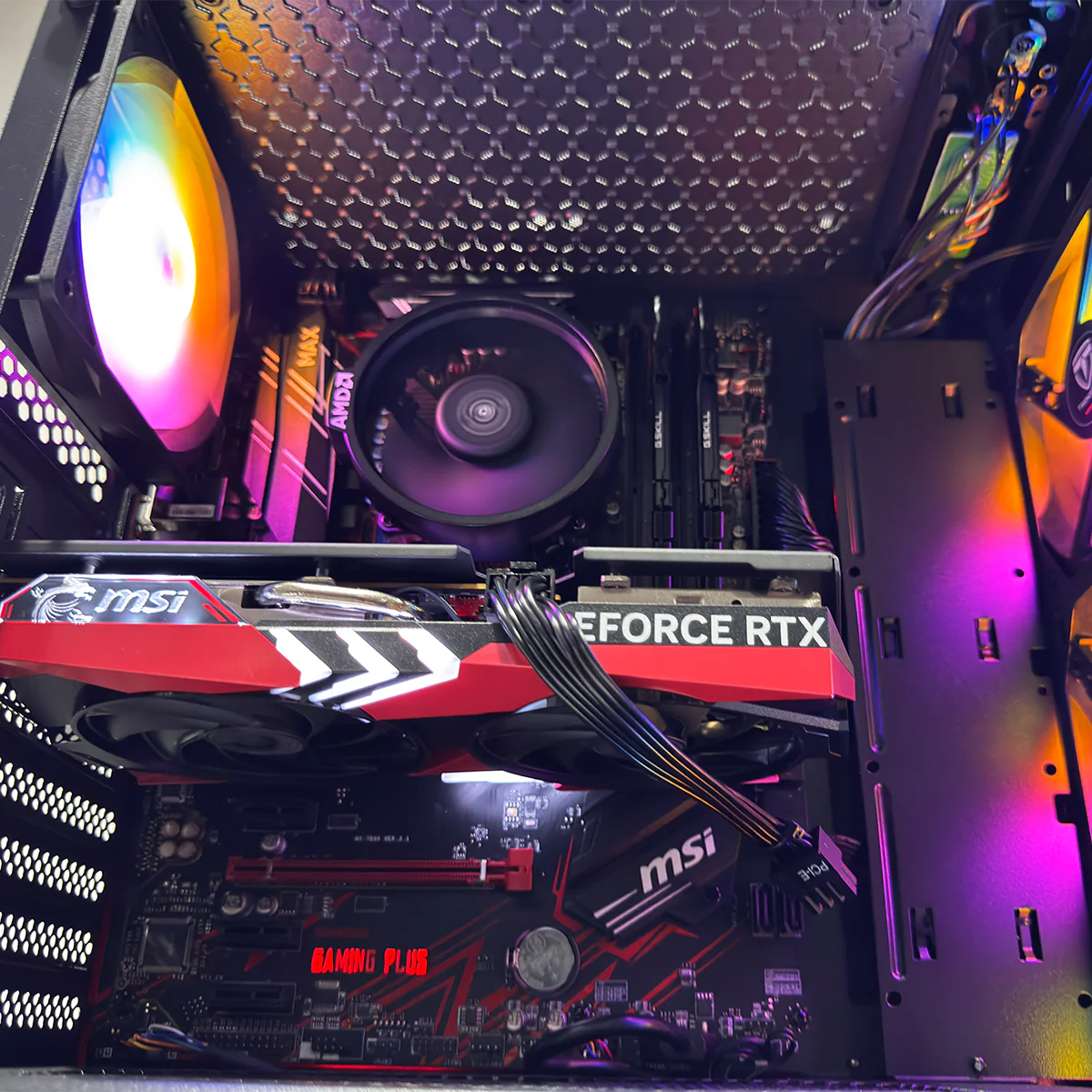 Alpha Cronus Black Desktop Gaming PC | AMD Ryzen 5 5500GT | 16GB RAM | 500GB SSD | RTX 4060 | Windows 11 Pro - Image 5