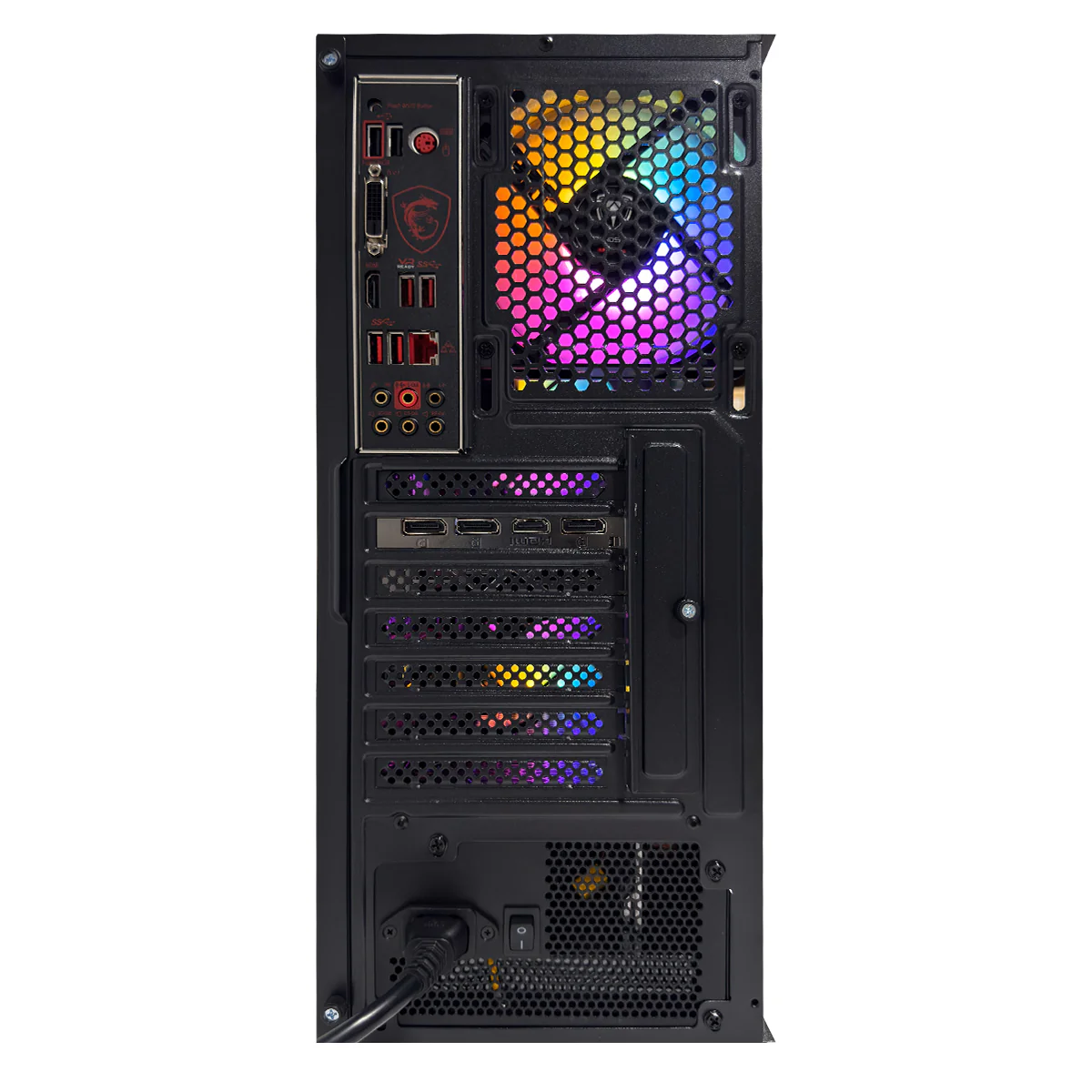 Alpha Cronus Black Desktop Gaming PC | AMD Ryzen 5 5500GT | 16GB RAM | 500GB SSD | RTX 4060 | Windows 11 Pro - Image 8