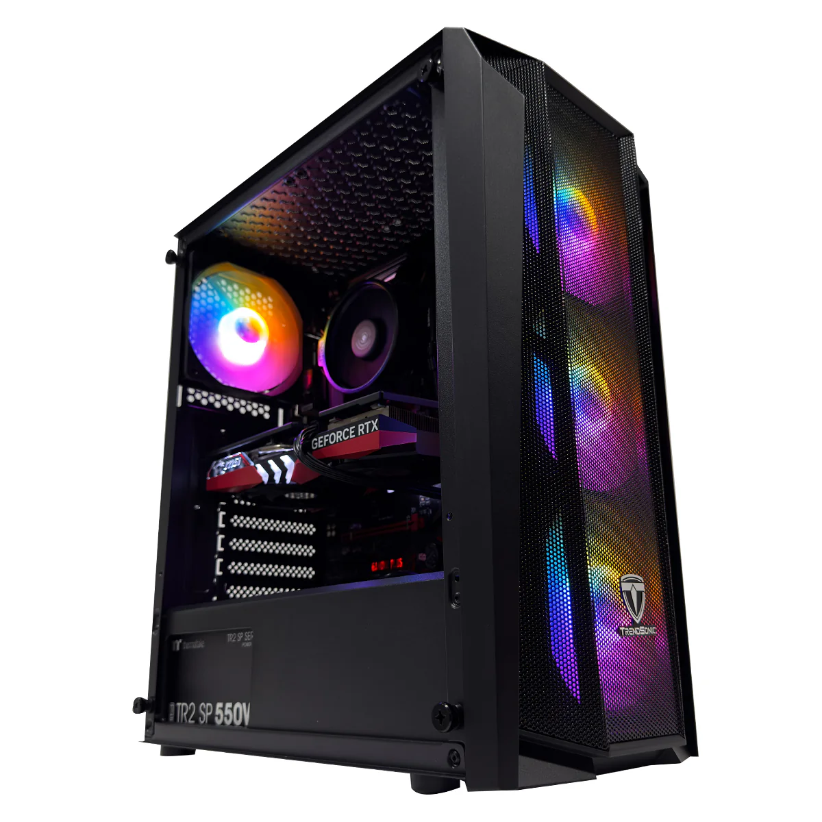 Alpha Cronus Black Desktop Gaming PC | AMD Ryzen 5 5500GT | 16GB RAM | 500GB SSD | RTX 4060 | Windows 11 Pro - Image 9