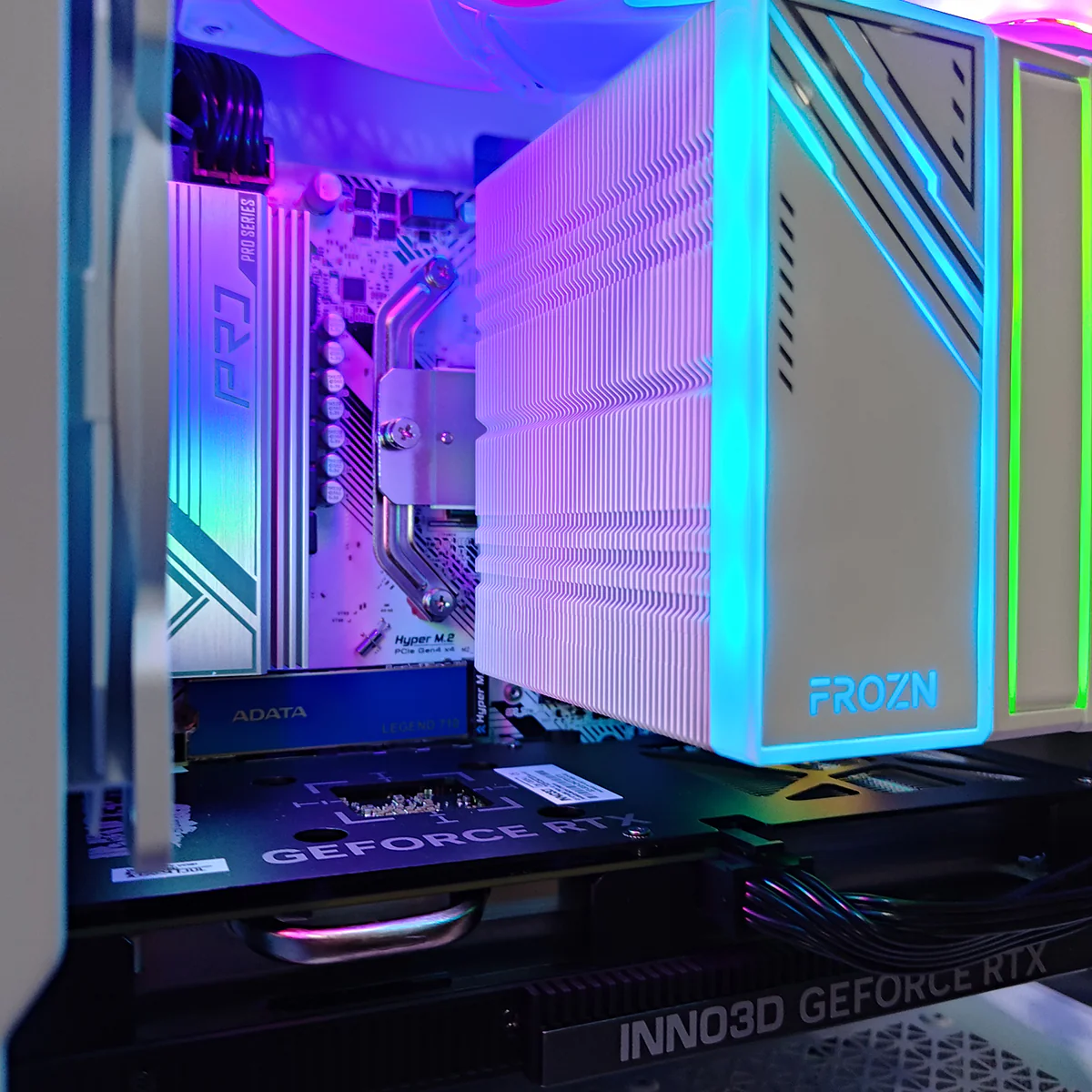 Alpha Reyna White Desktop Gaming PC | Ryzen 5 5500 | 16GB RAM | 512GB SSD | RTX 4060 | Windows 11 Pro - Image 3