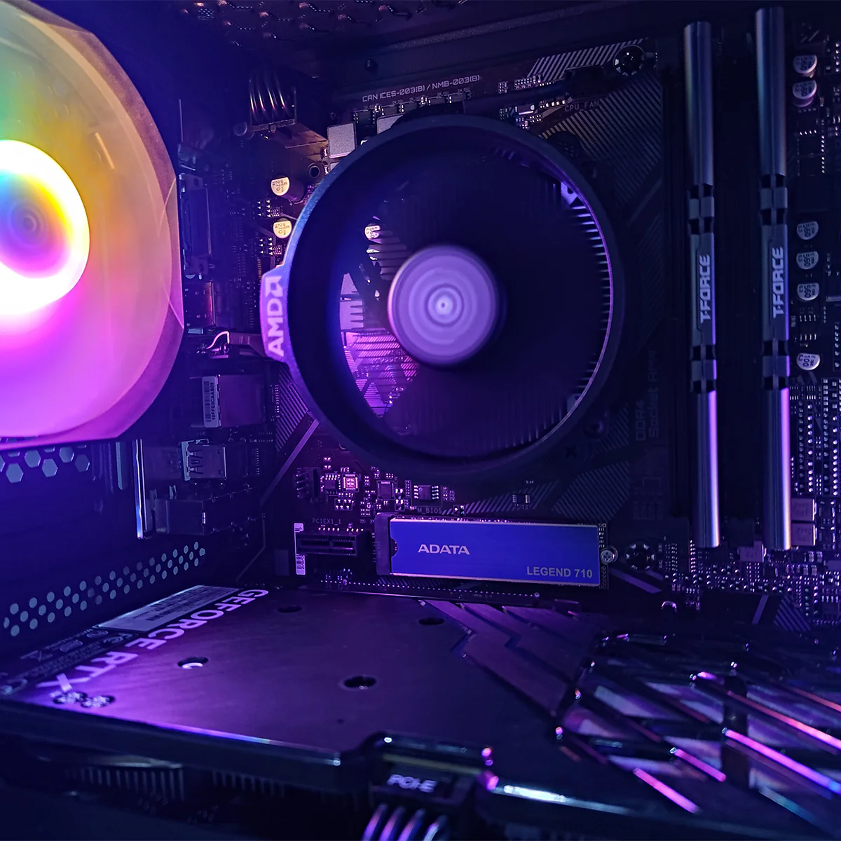 Alpha Cronus Black Desktop Gaming PC | AMD Ryzen 5 5600 | 16GB RAM | 512GB SSD with WiFi + Bluetooth | GeForce RTX 4060 | Windows 11 Pro - Image 4