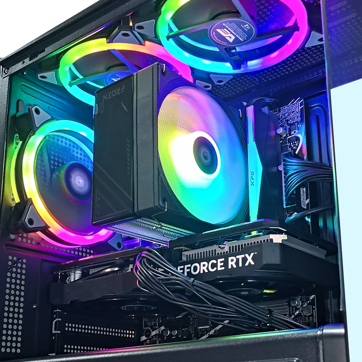 Alpha DB330M Black Desktop Gaming PC | Intel i5 12400F | 16GB RAM | 512GB SSD | RTX 4060 | Windows 11 Pro - Image 4