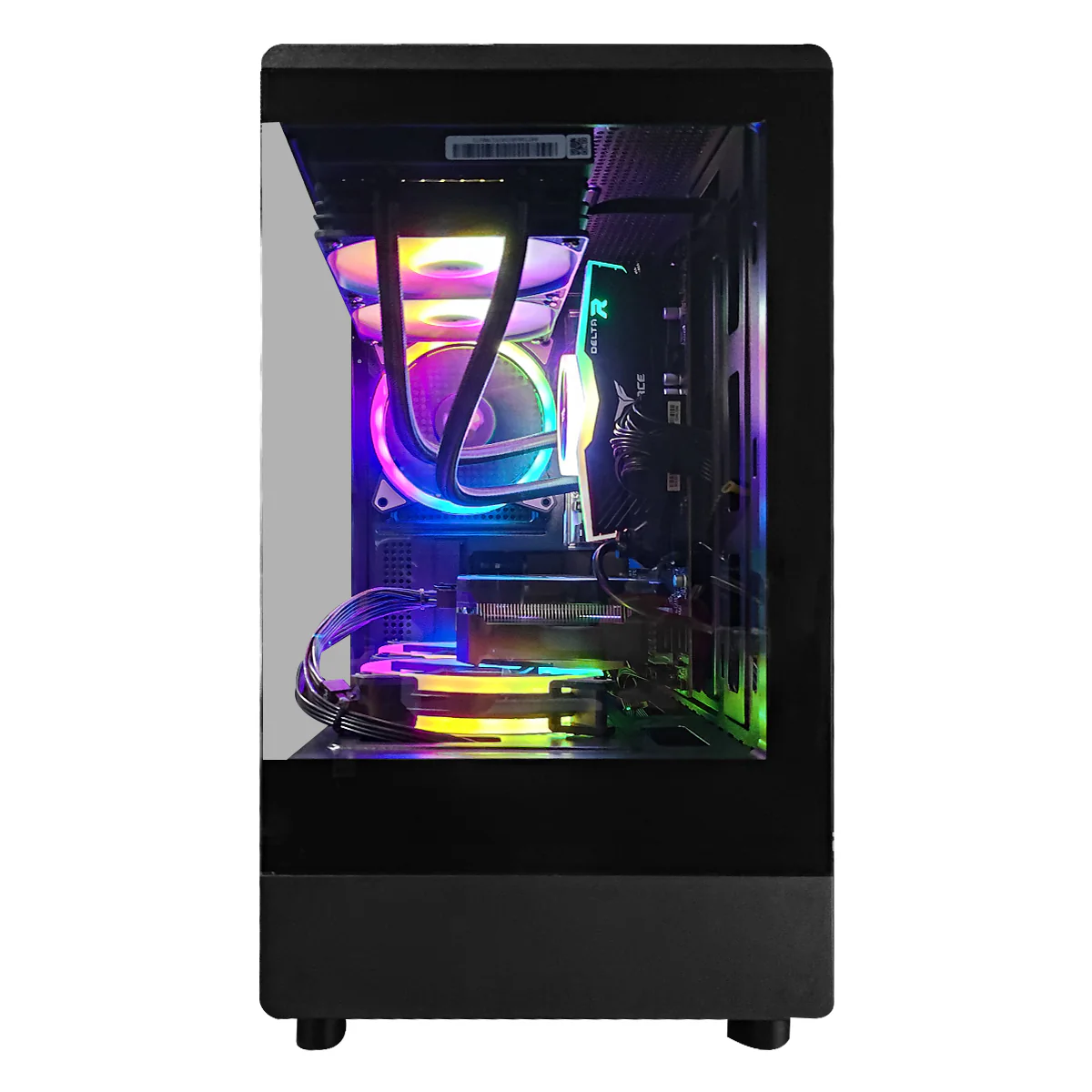 Alpha DB330M Black Desktop Gaming PC | Ryzen 5 5500 | 16GB RAM | 512GB SSD | RTX 3050 | Windows 11 Pro - Image 6