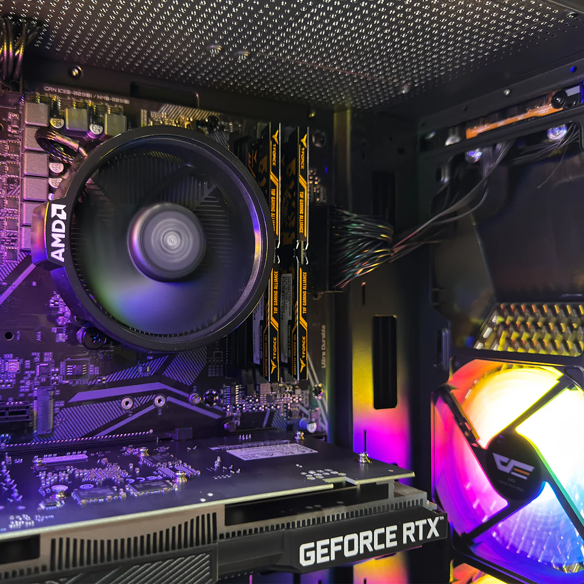 Alpha DK150 Black Desktop Gaming PC | AMD Ryzen 5 5500 | 16GB (2X8GB) RAM | 512GB SSD | RTX 3050 | Windows 11 Pro - Image 3