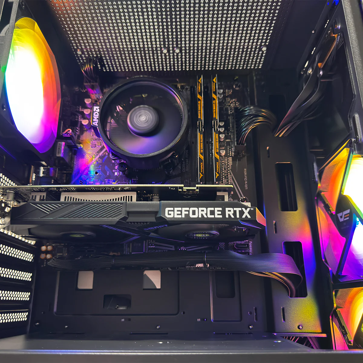 Alpha DK150 Black Desktop Gaming PC | AMD Ryzen 5 5500 | 16GB (2X8GB) RAM | 512GB SSD | RTX 3050 | Windows 11 Pro - Image 5