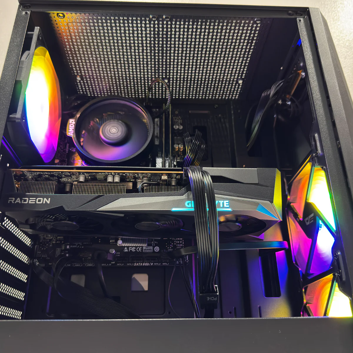 Alpha DK150 Black Desktop Gaming PC | AMD Ryzen 5 5500 | 16GB (2x8GB) RAM | 512GB SSD | RX 7600 | Windows 11 Pro - Image 9