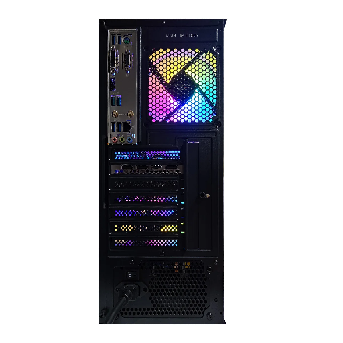 Alpha DK150 Black Desktop Gaming PC | AMD Ryzen 5 5500 | 16GB RAM | 500GB SSD | RTX 4060 | Windows 11 Pro - Image 8