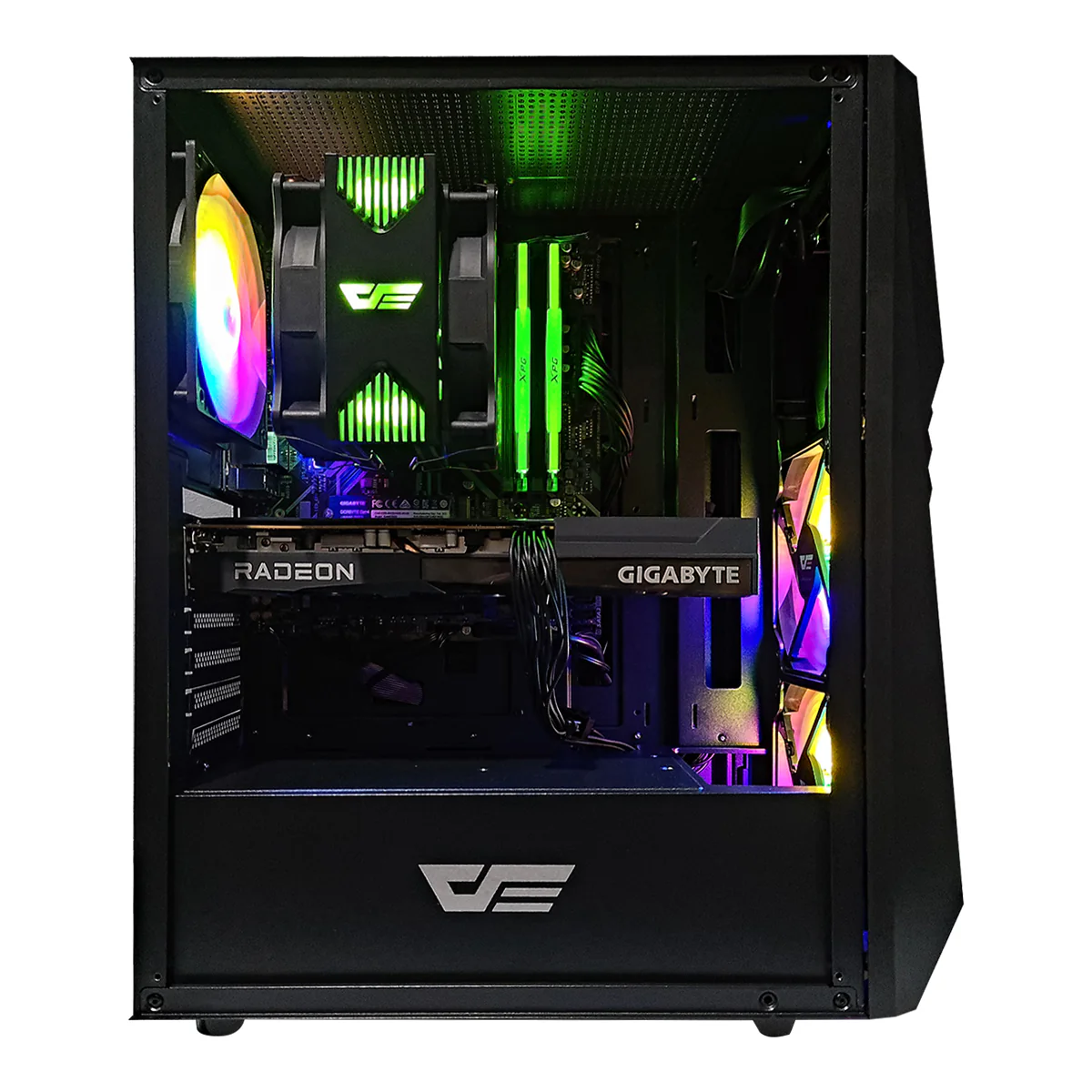 Alpha DK150 Black Desktop Gaming PC | AMD Ryzen 5 5600G  | 16 GB RAM | 512 GB SSD | RX 6600  | Windows 11 Pro - Image 4