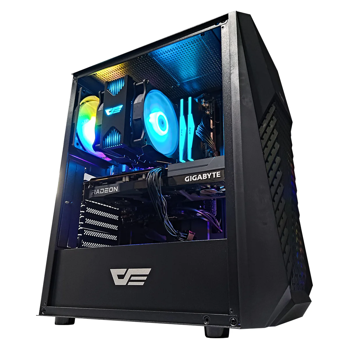 Alpha DK150 Black Desktop Gaming PC | AMD Ryzen 5 5600G  | 16 GB RAM | 512 GB SSD | RX 6600  | Windows 11 Pro - Image 5
