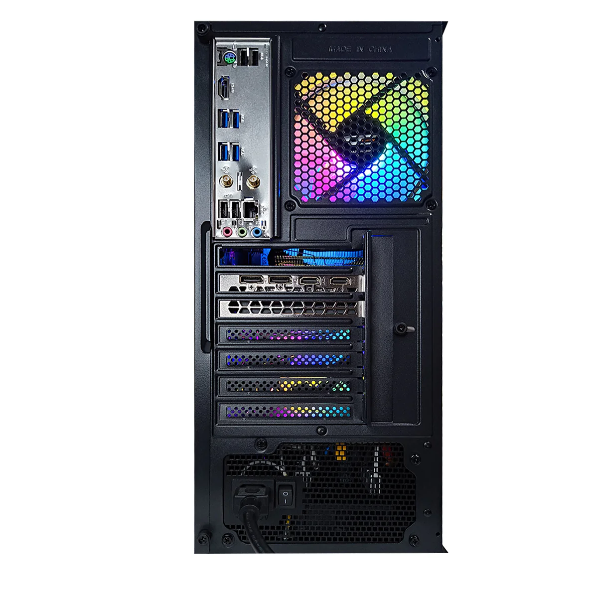 Alpha DK150 Black Desktop Gaming PC | AMD Ryzen 5 5600G  | 16 GB RAM | 512 GB SSD | RX 6600  | Windows 11 Pro - Image 8