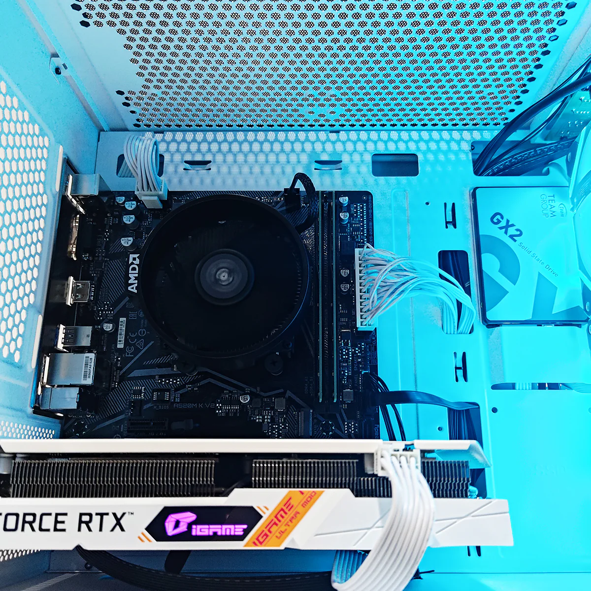 Alpha DLM21 White Desktop Gaming PC | AMD Ryzen 5 5500 | 16GB(2x8GB) RAM | 512GB SSD | RTX 3050 | Windows 11 Pro - Image 3