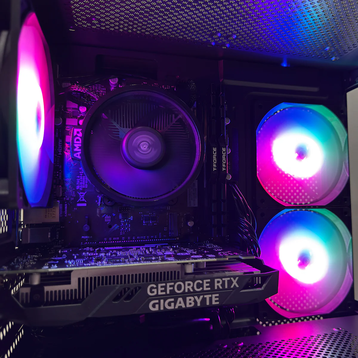 Alpha Eris Black Desktop Gaming PC | AMD Ryzen 5 5500 | 16GB (2x8GB) RAM | 512GB SSD | RTX 3050 | Windows 11 Pro - Image 4
