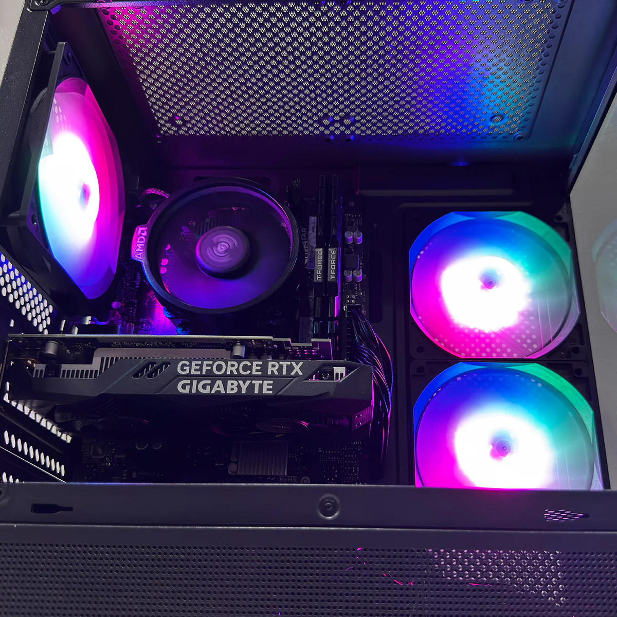 Alpha Eris Black Desktop Gaming PC | AMD Ryzen 5 5500 | 16GB (2x8GB) RAM | 512GB SSD | RTX 3050 | Windows 11 Pro - Image 5