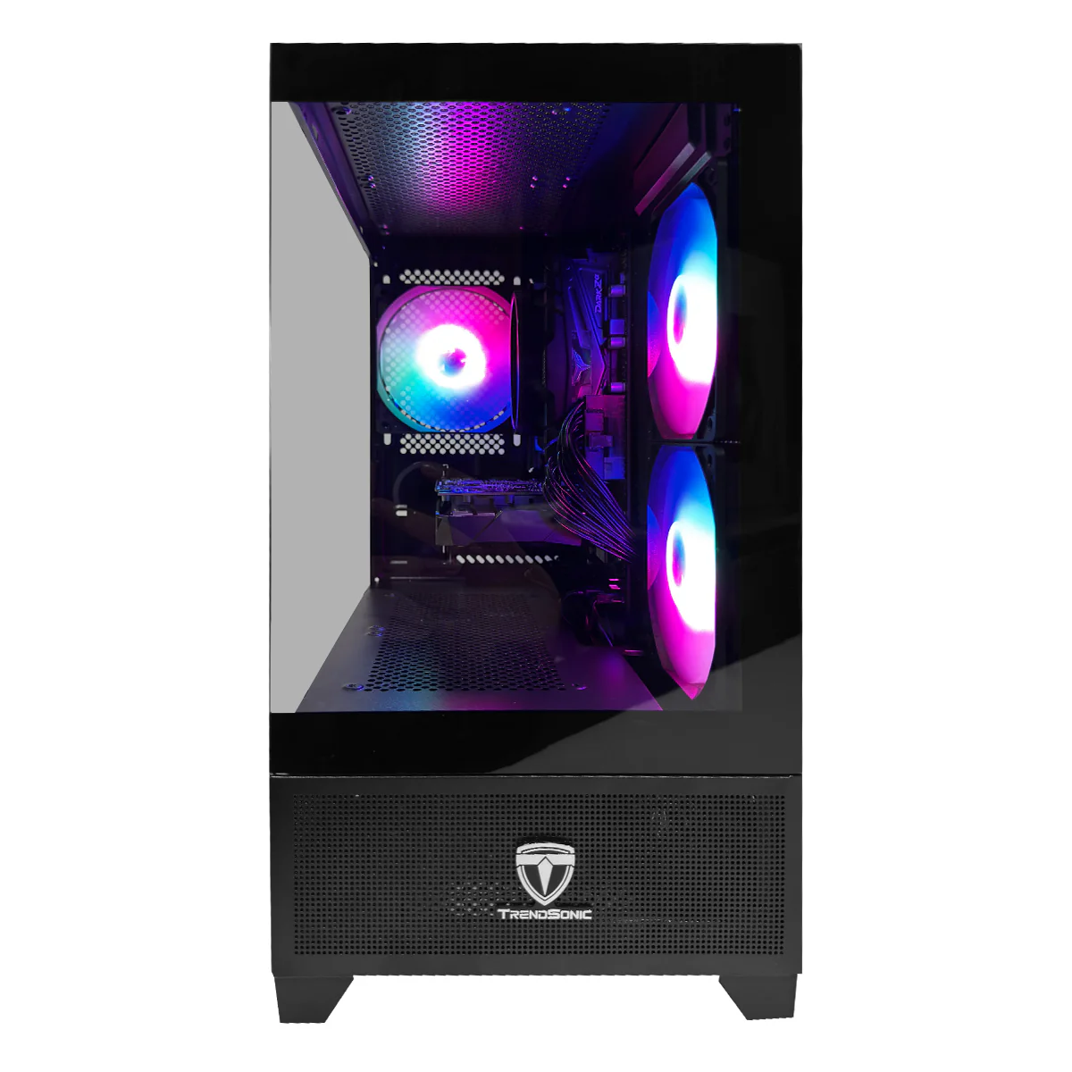 Alpha Eris Black Desktop Gaming PC | AMD Ryzen 5 5500 | 16GB (2x8GB) RAM | 512GB SSD | RTX 3050 | Windows 11 Pro - Image 6