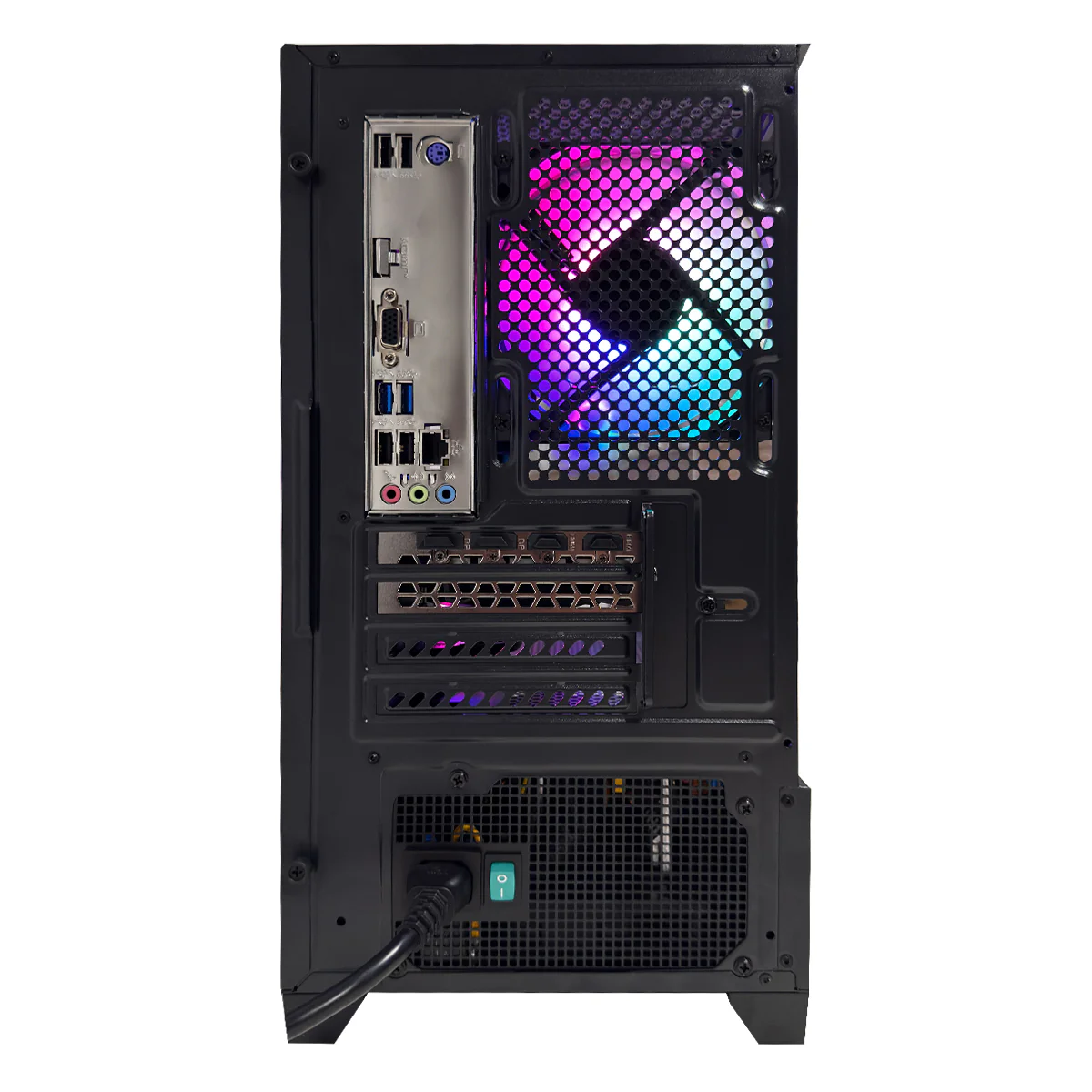 Alpha Eris Black Desktop Gaming PC | AMD Ryzen 5 5500 | 16GB (2x8GB) RAM | 512GB SSD | RTX 3050 | Windows 11 Pro - Image 7