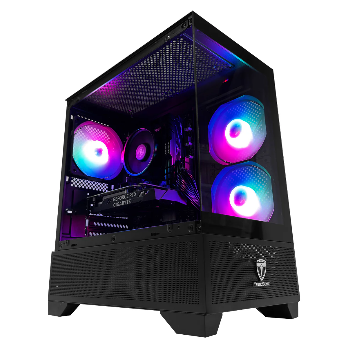 Alpha Eris Black Desktop Gaming PC | AMD Ryzen 5 5500 | 16GB (2x8GB) RAM | 512GB SSD | RTX 3050 | Windows 11 Pro - Image 9