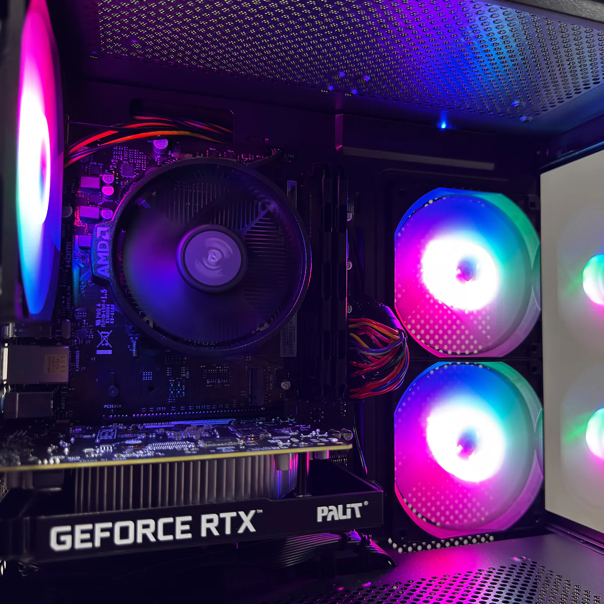 Alpha Eris Black Desktop Gaming PC | AMD Ryzen 5 5500 | 16GB (2x8GB) RAM | 512GB SSD | RTX 3050 | Windows 11 Pro - Image 5