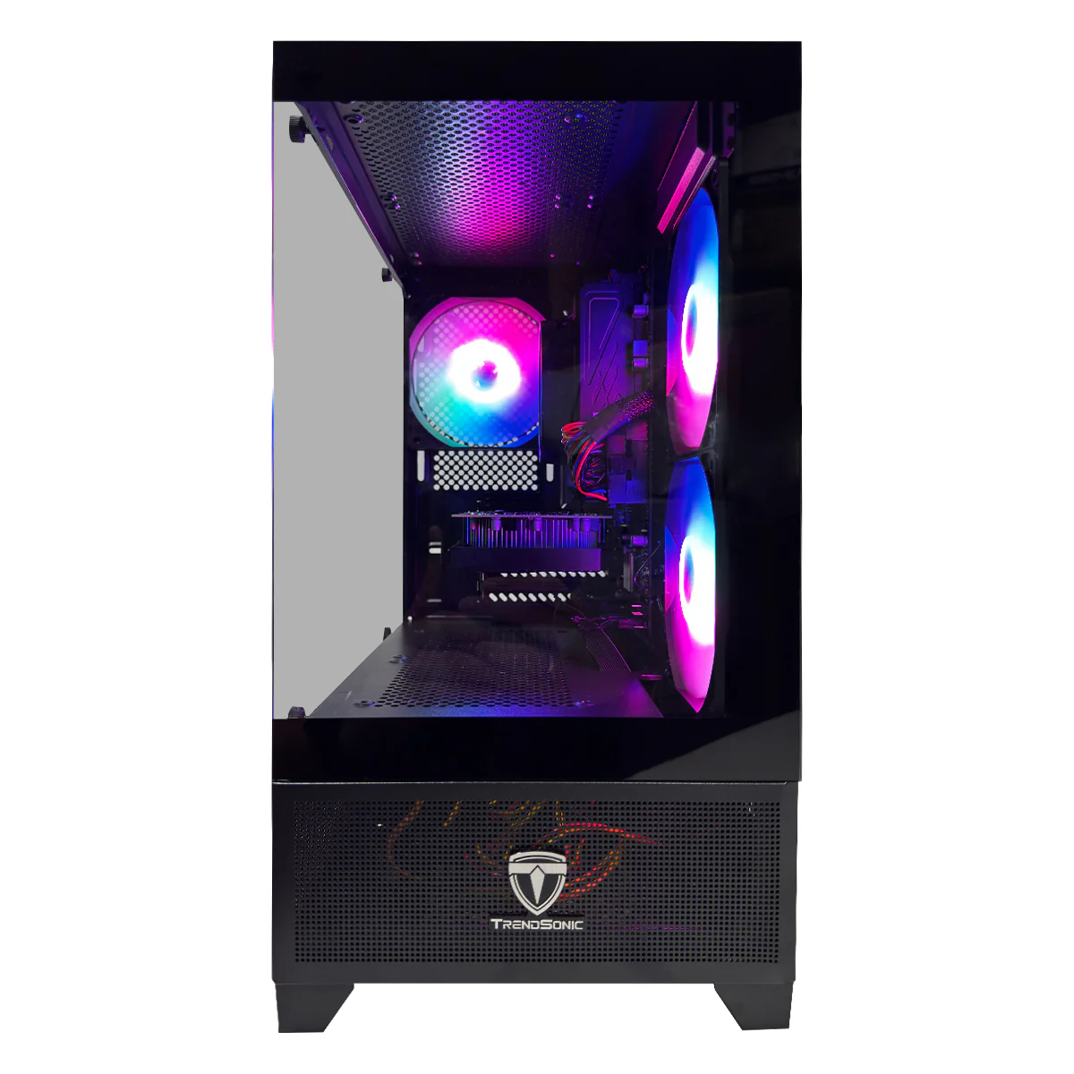 Alpha Eris Black Desktop Gaming PC | AMD Ryzen 5 5500 | 16GB (2x8GB) RAM | 512GB SSD | RTX 3050 | Windows 11 Pro - Image 6