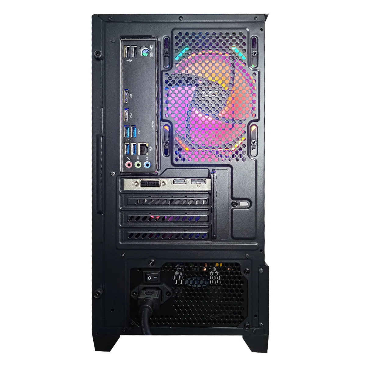 Alpha Eris V2 Black Desktop Gaming PC | Intel i5 12400F | 16GB RAM | 512GB SSD | RTX 3050 | Windows 11 Pro - Image 6