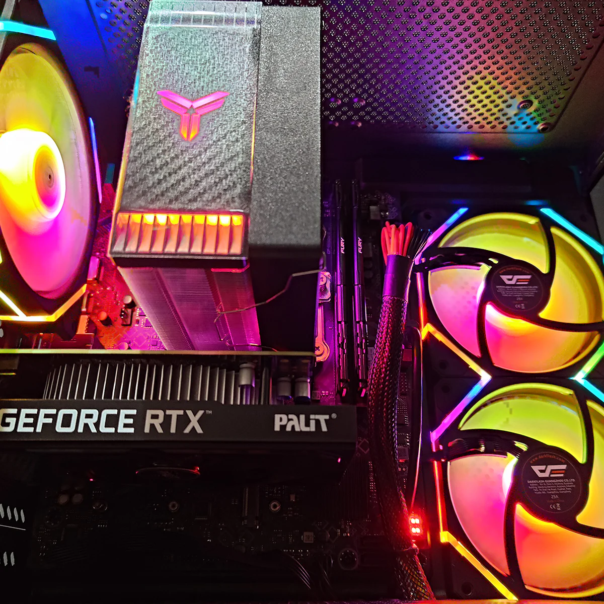 Alpha Eris V1 Black Desktop Gaming PC | Intel i5 12400F | 16GB RAM | 512GB SSD | RTX 3050 | Windows 11 Pro - Image 4