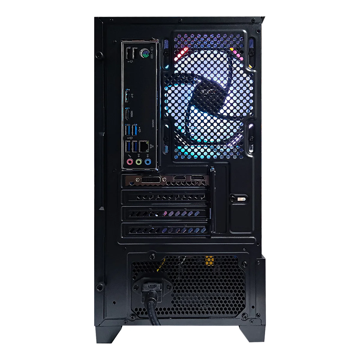 Alpha Eris V1 Black Desktop Gaming PC | Intel i5 12400F | 16GB RAM | 512GB SSD | RTX 3050 | Windows 11 Pro - Image 9