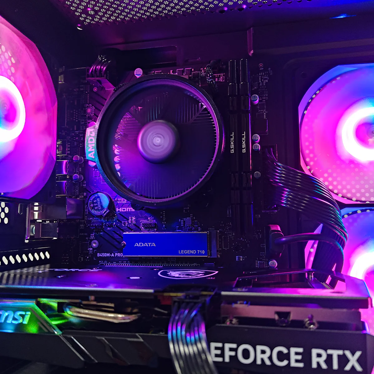 Alpha Eris TG Black Desktop Gaming PC | AMD Ryzen 5 5600GT | 16 GB RAM | 512GB SSD | RTX 4060 | Windows 11 Pro - Image 7