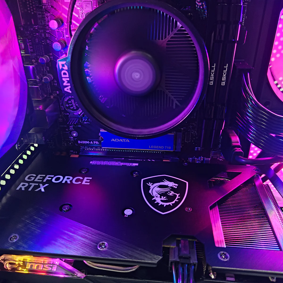 Alpha Eris TG Black Desktop Gaming PC | AMD Ryzen 5 5600GT | 16 GB RAM | 512GB SSD | RTX 4060 | Windows 11 Pro - Image 9