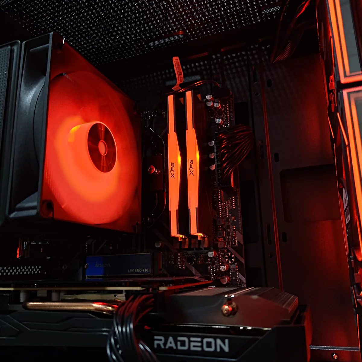 Alpha Flow M Black Desktop Gaming PC | AMD Ryzen 5 5500 | 16GB RAM | 512GB SSD | RX 7600 OC | Windows 11 Pro - Image 4