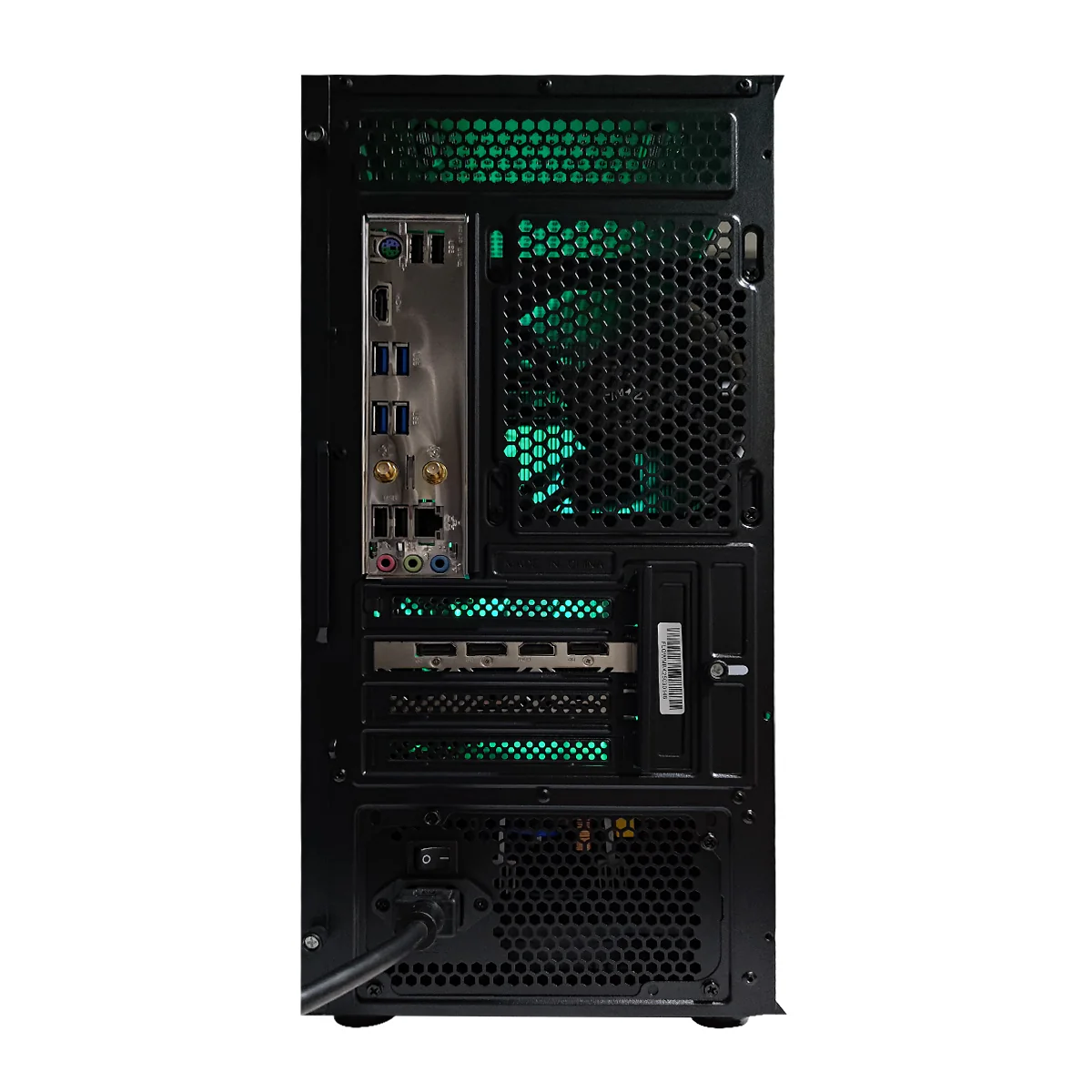 Alpha Flow M Black Desktop Gaming PC | AMD Ryzen 5 5500 | 16GB RAM | 512GB SSD | RX 7600 OC | Windows 11 Pro - Image 8