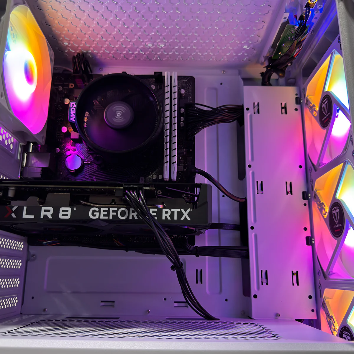 Alpha Hermes White Desktop Gaming | AMD Ryzen 5 5500 | 16GB RAM | 512 GB SSD | RTX 4060 | Windows 11 Pro - Image 5